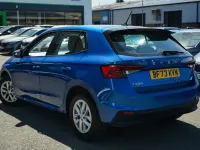 Used Skoda Fabia Comfort 108 HP (79 kW) 2023 Blue Hatchback
