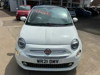 Used Fiat 500 Lounge 70 HP (51 kW) 2021 White Hatchback