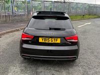 Used Audi A1 S-Line 116 HP (85 kW) 2015 Black Hatchback