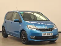 Used Skoda Citigo Colour Edition 60 HP (44 kW) 2019 Blue Hatchback