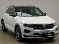 Używany VW T-Roc R-line 150 KM (110 kW) 2018 Biały SUV