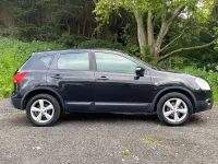 Used Nissan Qashqai Acenta 113 HP (83 kW) 2009 Black SUV
