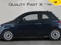 Begagnad Fiat 500 Lounge 2021 Blå Halvkombi
