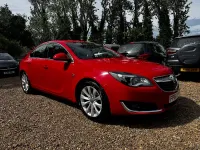 Used Vauxhall Insignia Elite 136 HP (100 kW) 2015 Red Hatchback