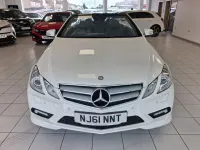 Used Mercedes E220 Sport Edition 2011 White Cabriolet