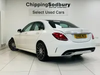 Used Mercedes C220 AMG Line Premium 168 HP (123 kW) 2016 White Sedan