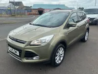 Used Ford Kuga Titanium 150 HP (110 kW) 2015 Green SUV