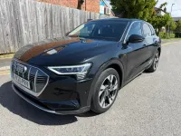 Usado Audi e-tron Advanced 300 kW (408 HP) 2020 Preto SUV