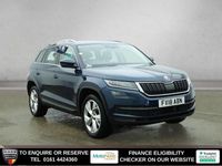 Used Skoda Kodiaq 150 HP (110 kW) 2018 Blue SUV