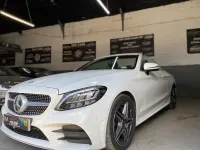 Used Mercedes C200 AMG line 198 HP (145 kW) 2020 White Cabriolet