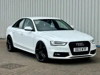 Used Audi A4 Black Edition 143 HP (105 kW) 2013 White Sedan