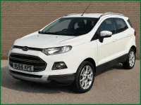 Used Ford Ecosport Titanium 125 HP (91 kW) 2016 White SUV