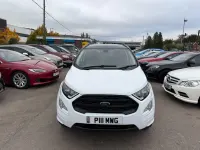 Used Ford Ecosport Zetec 125 HP (91 kW) 2018 White SUV