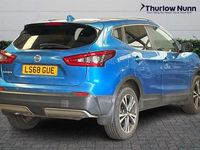 Used Nissan Qashqai N-Connecta 116 HP (85 kW) 2018 Blue SUV
