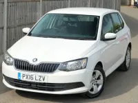 Used Skoda Fabia SE 2016 White Hatchback