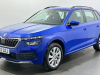 Used Skoda Kamiq SE 95 HP (69 kW) 2022 Blue SUV