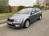 Used Skoda Octavia Elegance 105 HP (77 kW) 2013 Grey Estate