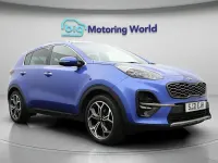 Used Kia Sportage GT-Line 136 HP (100 kW) 2021 Blue SUV