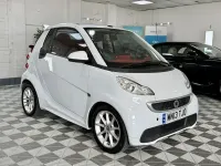 Used Smart ForTwo Cabrio Passion 71 HP (52 kW) 2013 White Cabriolet