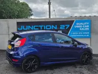 Used Ford Fiesta ST-Line 100 HP (73 kW) 2017 Blue Hatchback