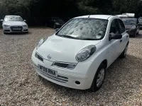 Used Nissan Micra Visia 79 HP (58 kW) 2009 White Hatchback