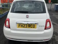 Used Fiat 500 70 HP (51 kW) 2023 White Hatchback