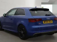 Used Audi S3 Sportback Premium 300 HP (220 kW) 2014 Blue Hatchback