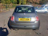 Used Fiat 500 Lounge 69 HP (50 kW) 2012 Grey Hatchback