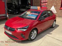 Used Vauxhall Corsa 75 HP (55 kW) 2020 Red Hatchback