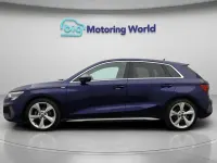 Used Audi A3 Sportback S-Line 110 HP (80 kW) 2021 Blue Hatchback