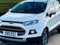 Used Ford Ecosport Titanium 125 HP (91 kW) 2014 White SUV