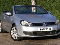 Used VW Golf Cabriolet SE 2012 Reflex silver metallic Cabriolet