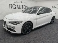 Used Alfa Romeo Giulia 2019 White Sedan