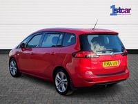 Used Vauxhall Zafira SRi 140 HP (102 kW) 2014 Red MPV