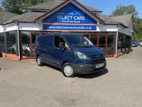 Used Ford Transit Custom 98 HP (72 kW) 2014 Blue Van