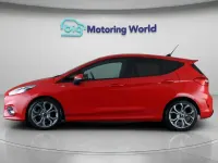 Used Ford Fiesta ST-Line 125 HP (91 kW) 2021 Red Hatchback