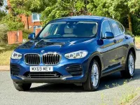 Used BMW X4 Sport Line 190 HP (139 kW) 2019 Blue SUV