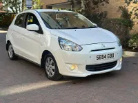 Used Mitsubishi Mirage 79 HP (58 kW) 2015 White Hatchback