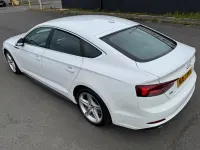 Used Audi A5 Sportback S-Line 150 HP (110 kW) 2017 White Hatchback