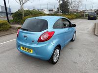 Used Ford Ka Zetec 69 HP (50 kW) 2014 Blue Hatchback