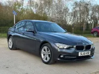 Begagnad BMW 318 Sport Line 2016 Grå Sedan