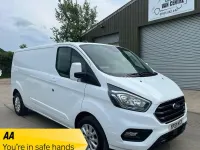 Used Ford Transit Custom Limited 130 HP (95 kW) 2021 White Van