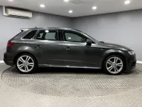 Used Audi A3 Sportback S-Line 150 HP (110 kW) 2018 Grey Hatchback