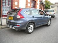 Used Honda CR-V SE 120 HP (88 kW) 2015 Blue met SUV