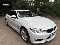 Used BMW 420 M Sport 184 HP (135 kW) 2016 White Cabriolet