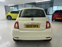 Used Fiat 500 Lounge 2021 White Hatchback