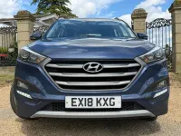 Used Hyundai Tucson SE 177 HP (130 kW) 2018 Blue SUV