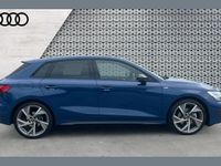 Used Audi A3 Black Edition 147 HP (108 kW) 2025 Blue Hatchback