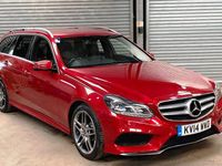 Used Mercedes E220 AMG 175 HP (128 kW) 2014 Red Estate
