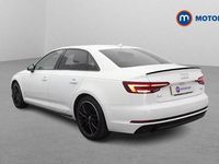 Used Audi A4 Black Edition 150 HP (110 kW) 2018 White Sedan